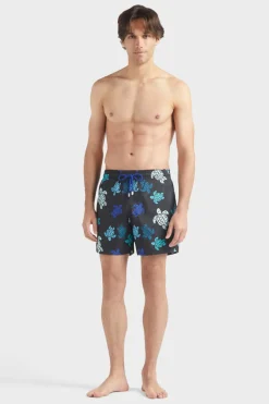 Bad/beach heren zwemshort zwart