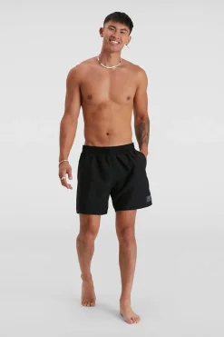 Bad/beach heren zwemshort zwart
