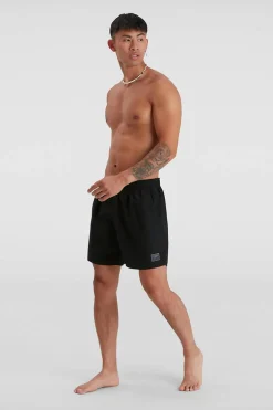 Bad/beach heren zwemshort zwart