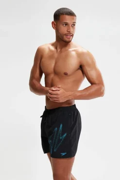 Bad/beach heren zwemshort blauw