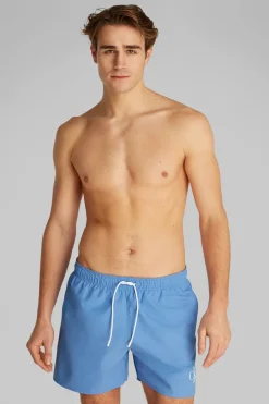 Bad/beach heren zwemshort blauw