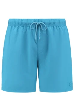 Bad/beach heren zwemshort blauw