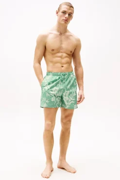 Bad/beach heren zwemshort groen