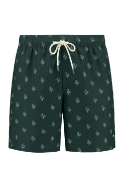 Bad/beach heren zwemshort groen
