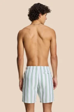 Bad/beach heren zwemshort groen