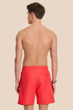 Bad/beach heren zwemshort rood