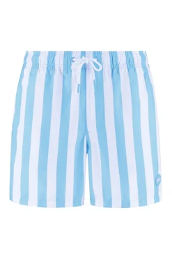 Bad/beach heren zwemshort blauw