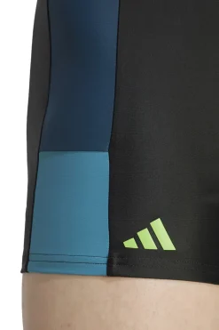 Bad/beach heren zwemslip mid zwart