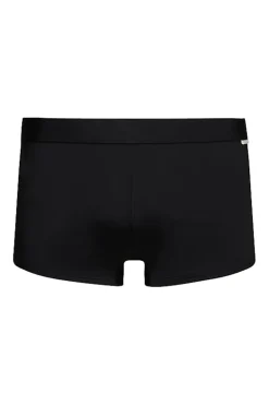 Bad/beach heren zwemslip mid zwart