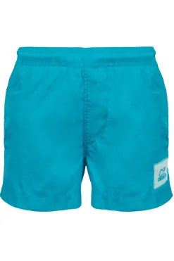Bad/beach jongens zwemshort blauw