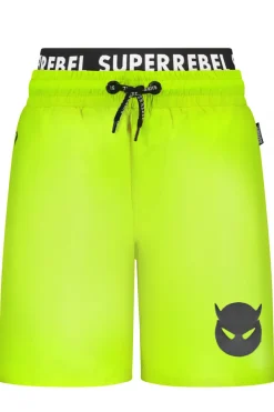 Bad/beach jongens zwemshort geel