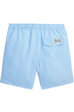 Bad/beach jongens zwemshort blauw