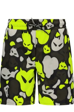 Bad/beach jongens zwemshort geel