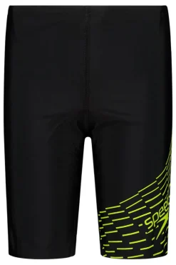 Bad/beach jongens zwemslip lng zwart