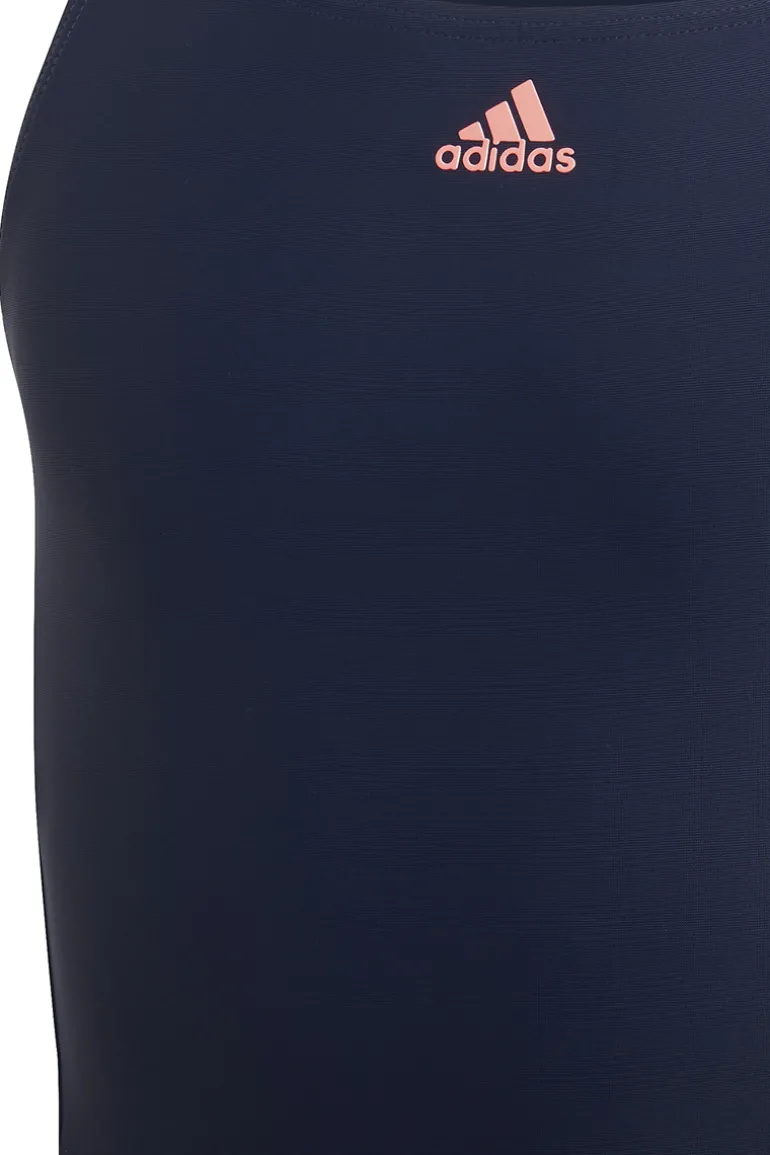 Bad/beach meisjes badpak sport blauw