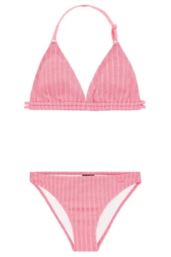 Bad/beach meisjes bikini rose