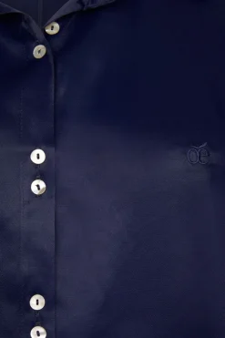 Calais Blouse Navy
