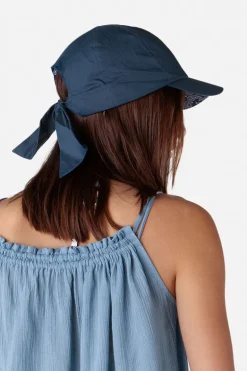 Casual cap blauw
