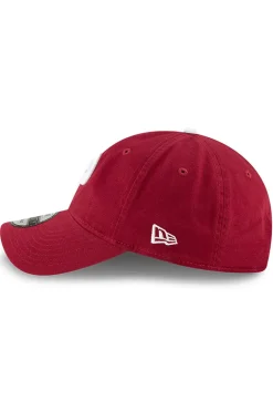 Casual cap rood