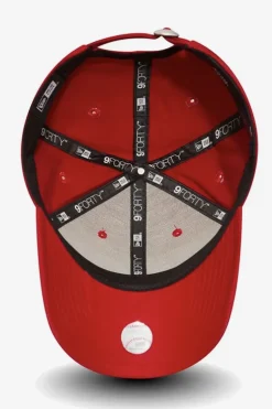 Casual cap rood