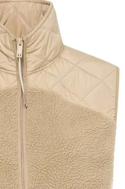 Casual dames bodywarmer bruin