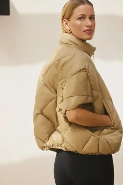 Casual dames bodywarmer bruin