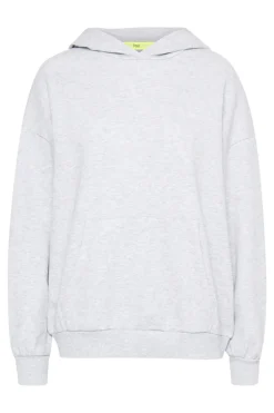 Casual dames hoodie grijs