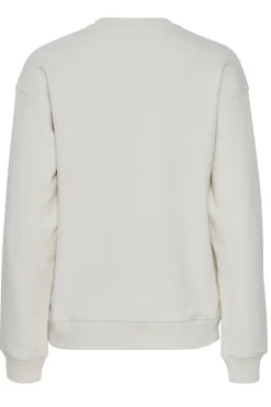 Casual dames sweater ecru