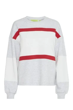 Casual dames sweater grijs