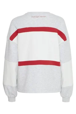 Casual dames sweater grijs