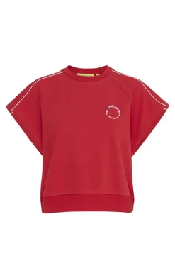 Casual dames sweater rood