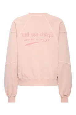 Casual dames sweater rose