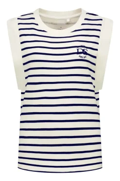 Casual dames t-shirt km ecru
