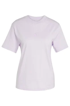 Casual dames t-shirt km paars