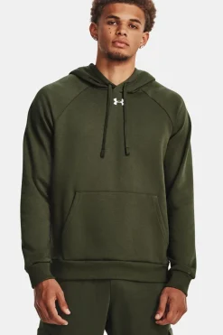 Casual heren hoodie groen
