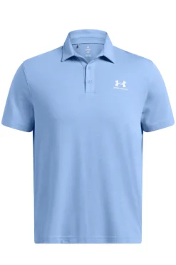 Casual heren polo km blauw