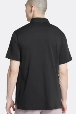 Casual heren polo km zwart