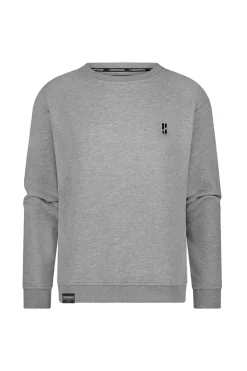 Casual heren sweater grijs