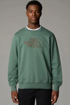 Casual heren sweater groen