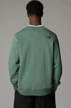 Casual heren sweater groen