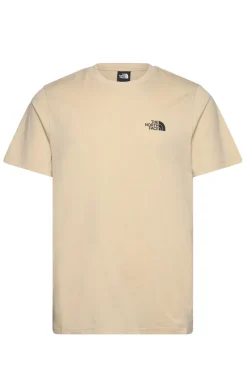 Casual heren t-shirt km ecru