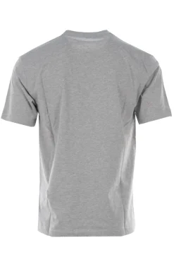 Casual heren t-shirt km grijs