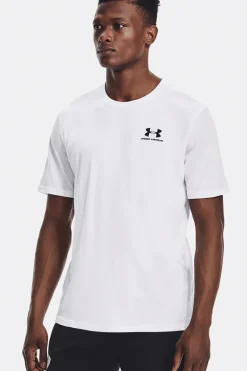 Casual heren t-shirt km wit