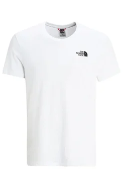 Casual heren t-shirt km wit