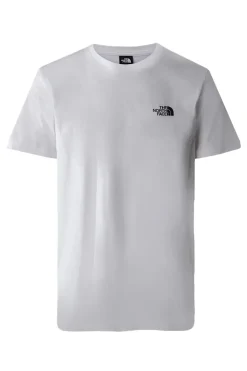 Casual heren t-shirt km wit