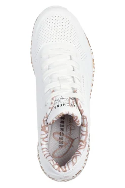 Casual sneaker d wit