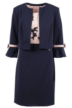 Dames 2 delige set blauw
