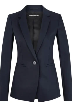 Dames blazer blauw