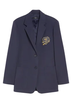Dames blazer blauw