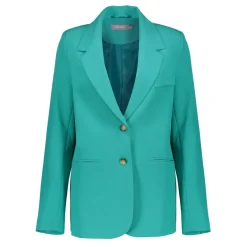 Dames blazer blauw